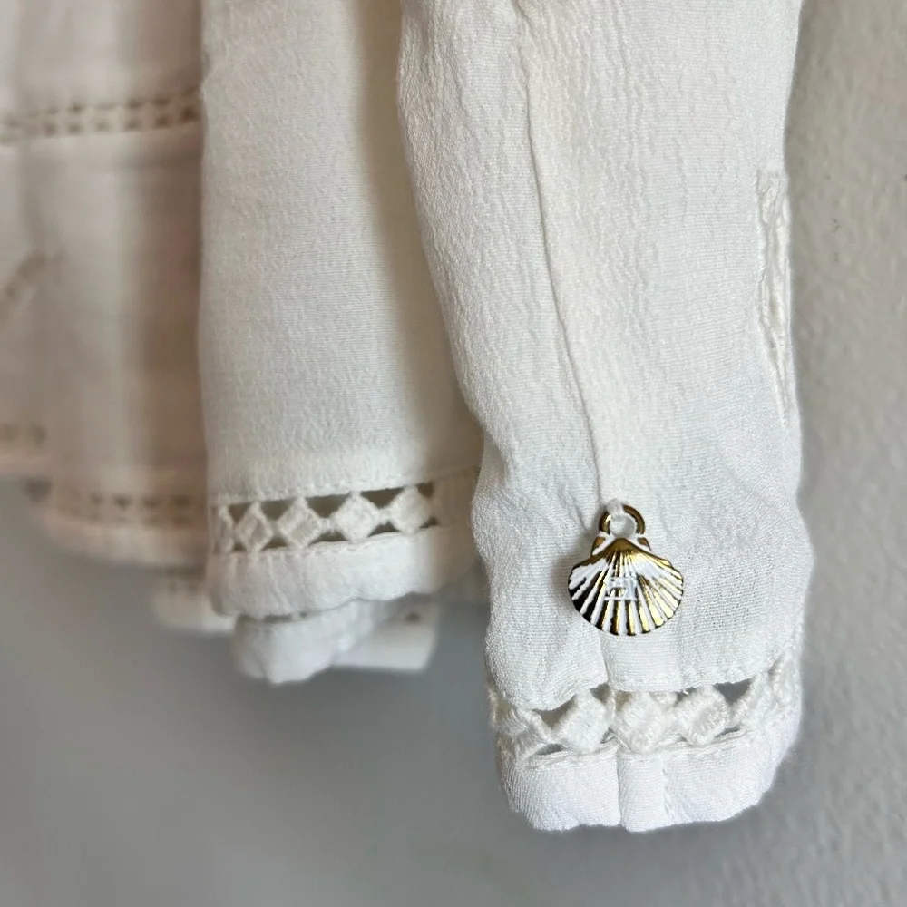 Scotch & Soda Beach Holiday Eyelet Skirt | Size 6 | NWT